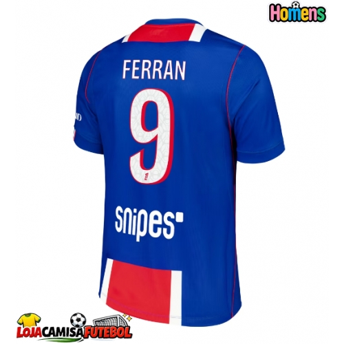 Camisa de Futebol Paris Saint-Germain Ferran Torres #9 Equipamento Principal 2026-27 Manga Curta
